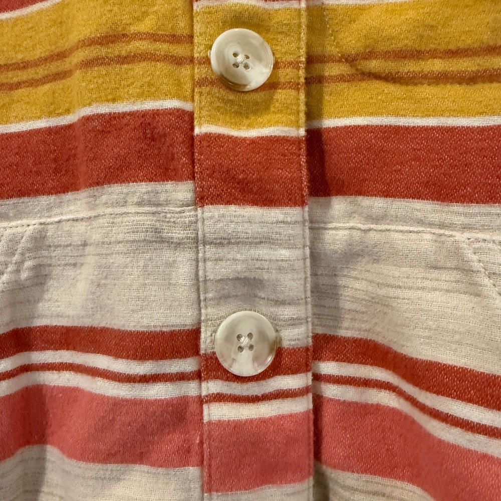 Pendleton Womens Small Southwestern Stripe Hooded Button Front Jacket Drawstring - Picture 5 of 16